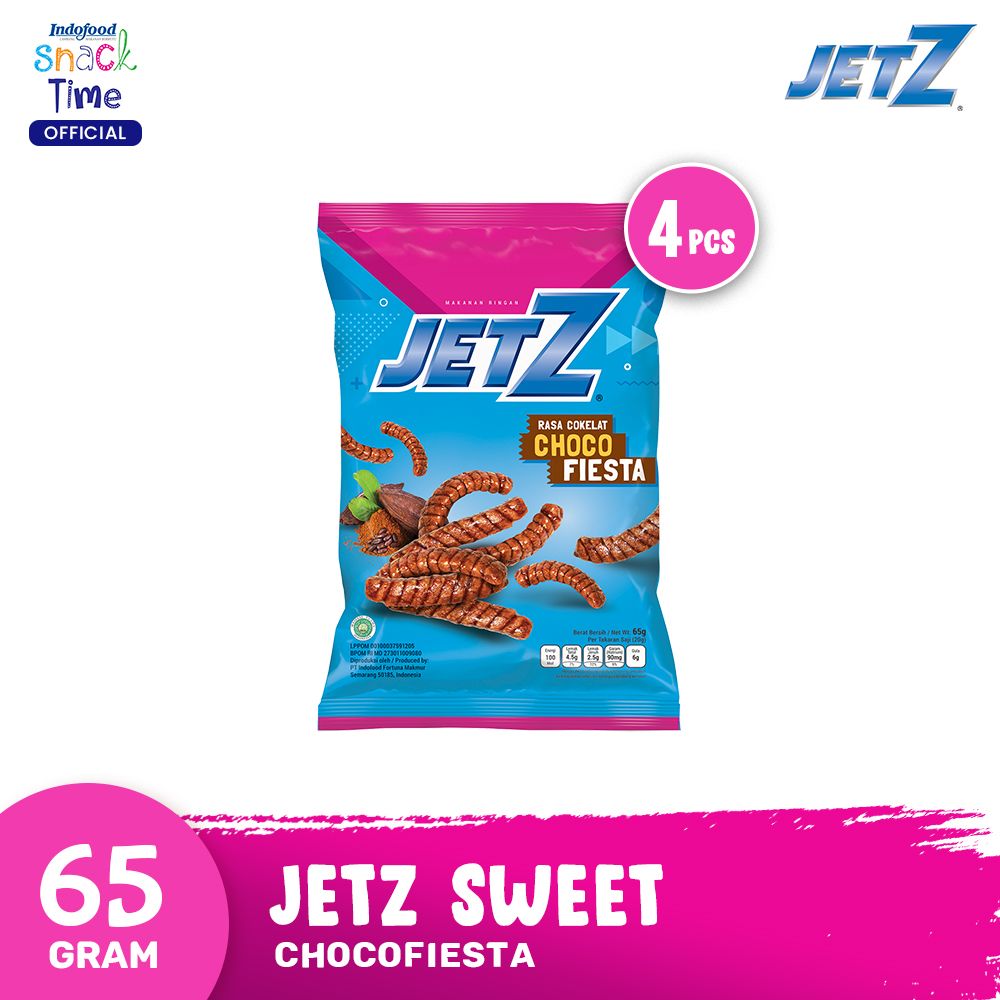 Jetz Sweet Chocofiesta 65 Gr - 4 Pcs - 1