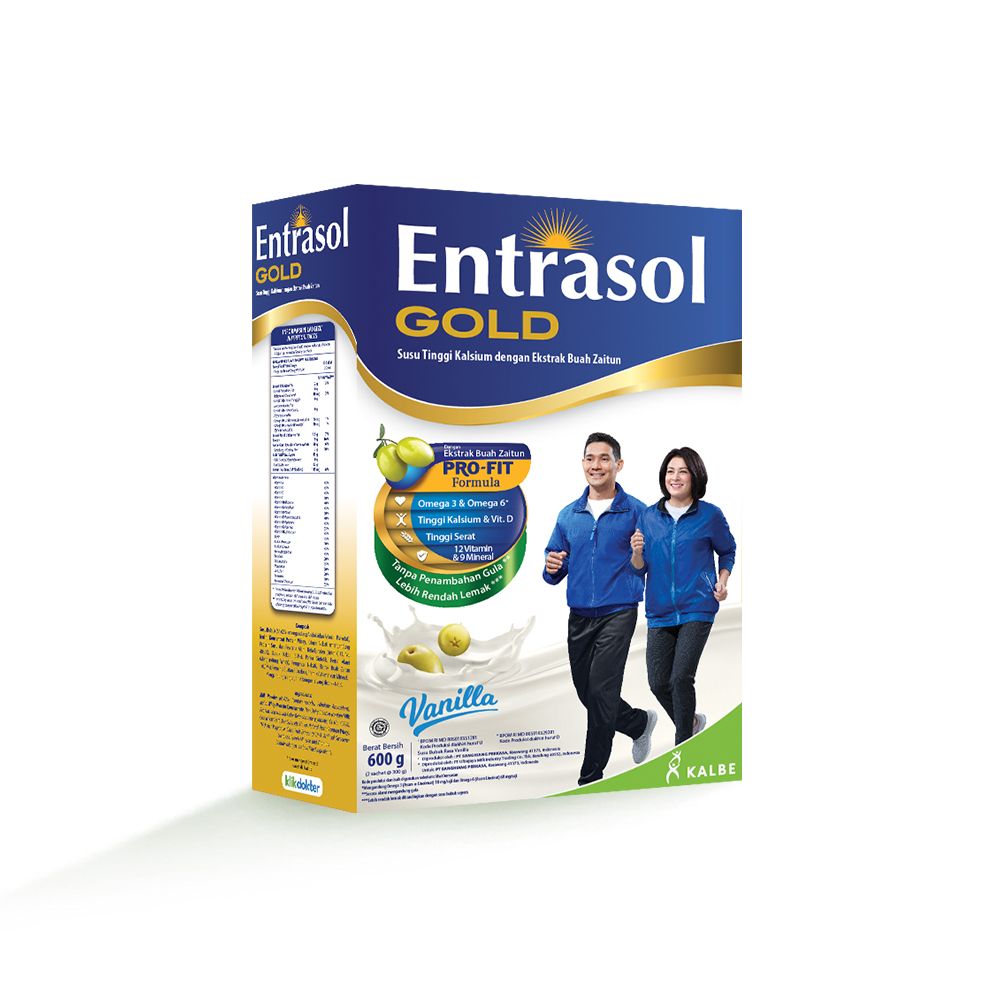 Entrasol Gold Vanilla 600gr - 1