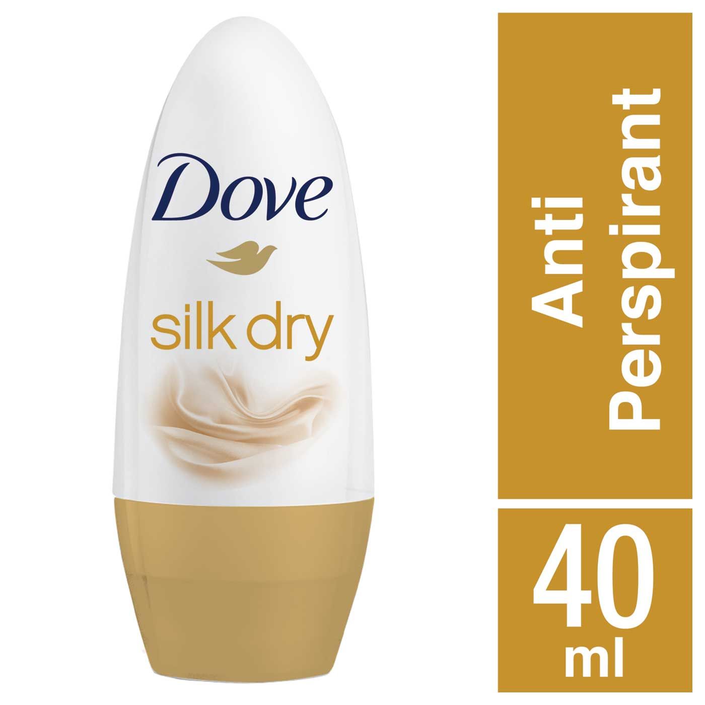 Dove Roll On Deodorant Silk Dry 40ml - 1