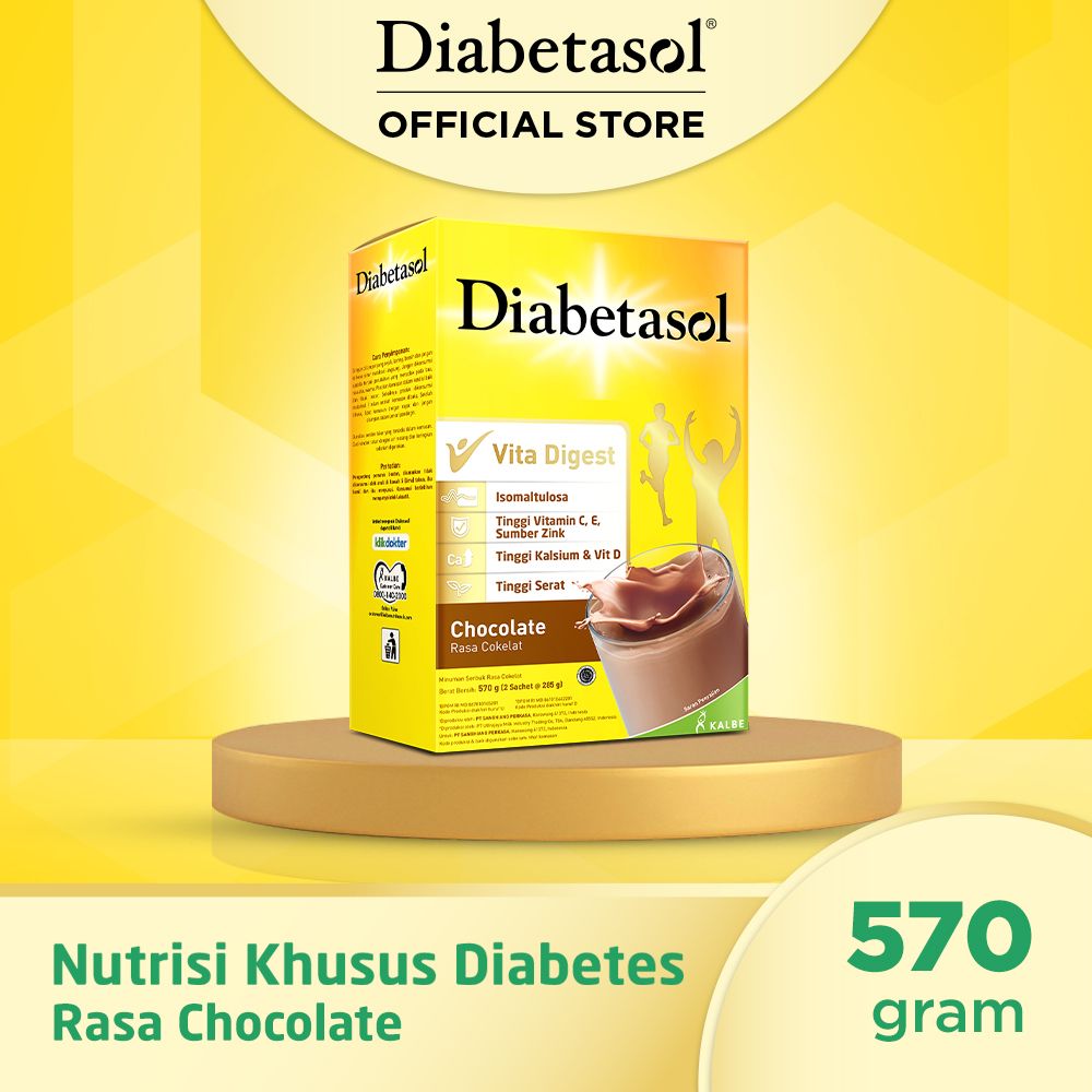 Diabetasol Chocolate 570g - 1