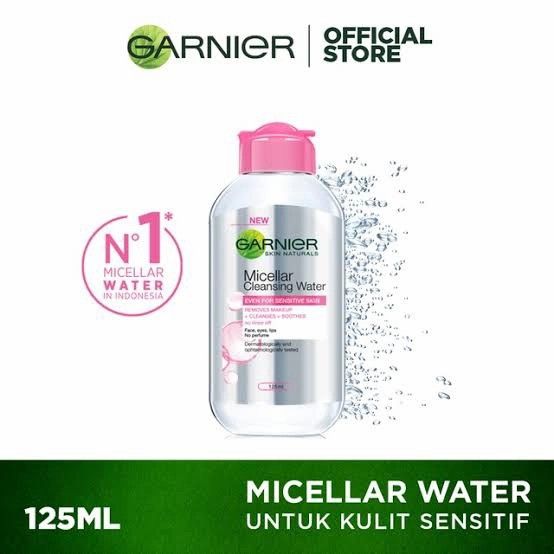 Garnier Micellar Water Pink 125Ml - 1