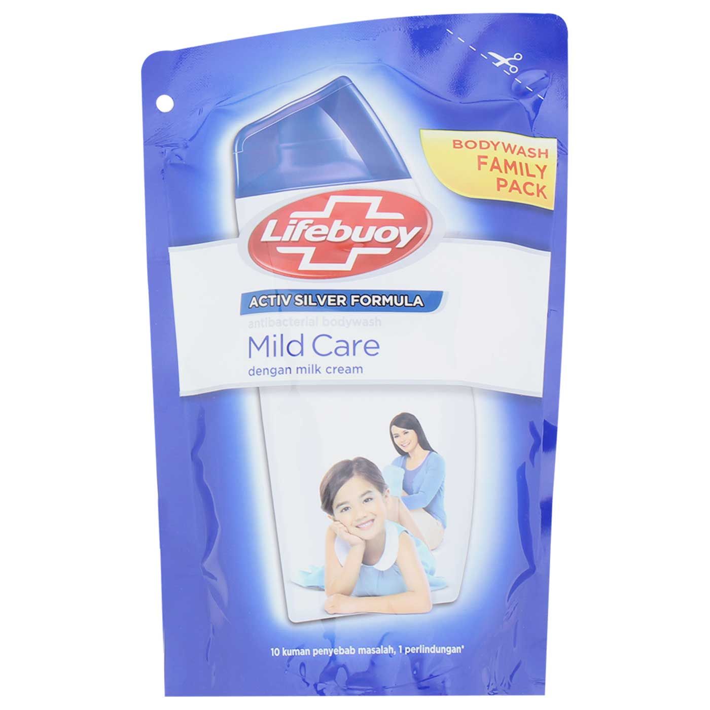 Lifebuoy Sabun Cair Mild Care Refill 450ml - 1