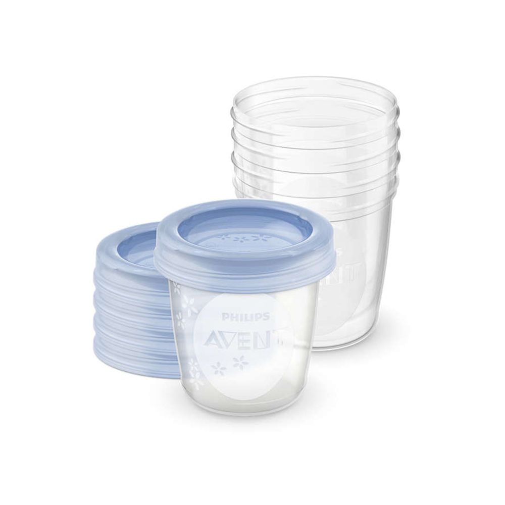 Philips Breast Milk Storage Cups 180ml/5 SCF619/05 Aksesori Pompa ASI - 2