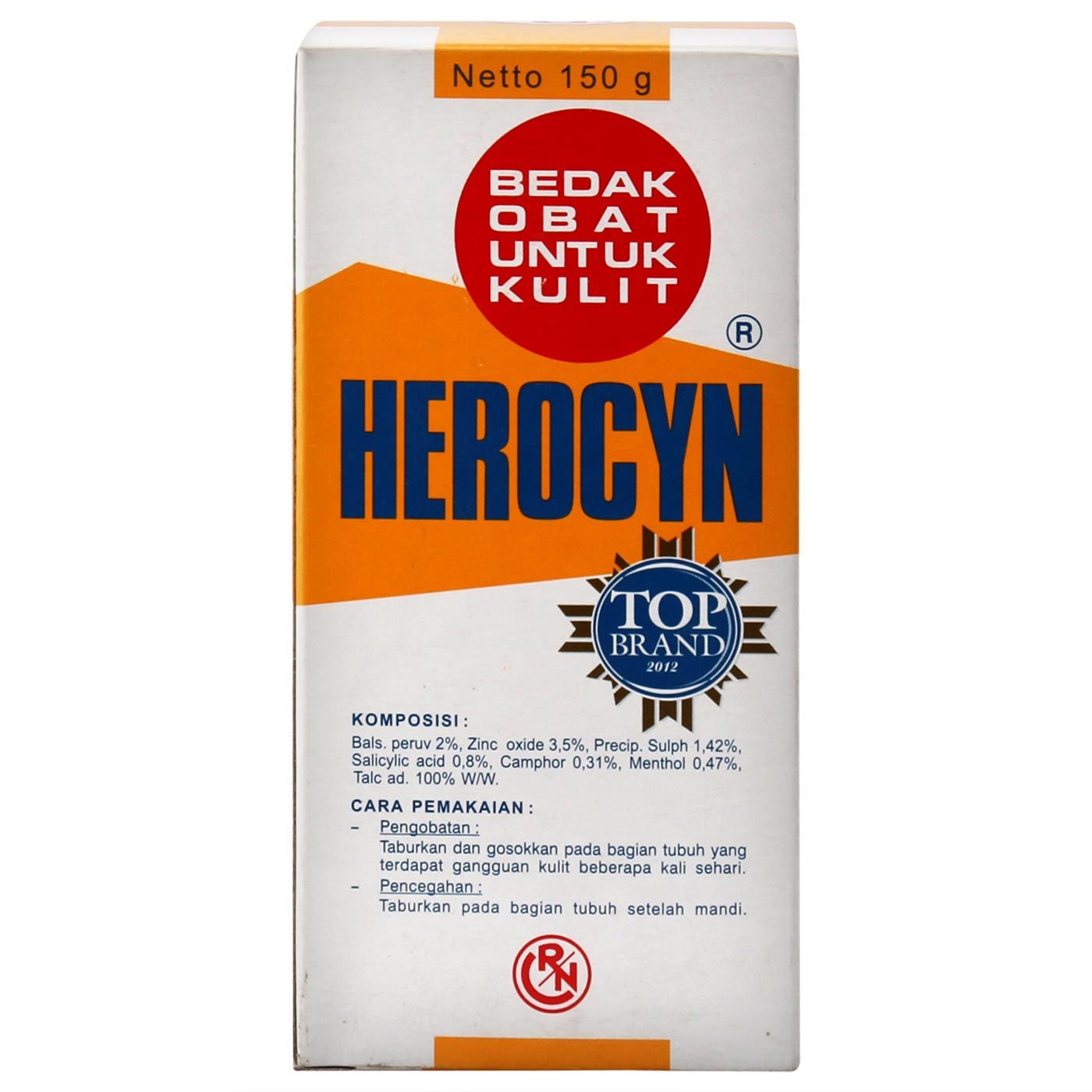 Herocyn Bedak Klg 150g - 5