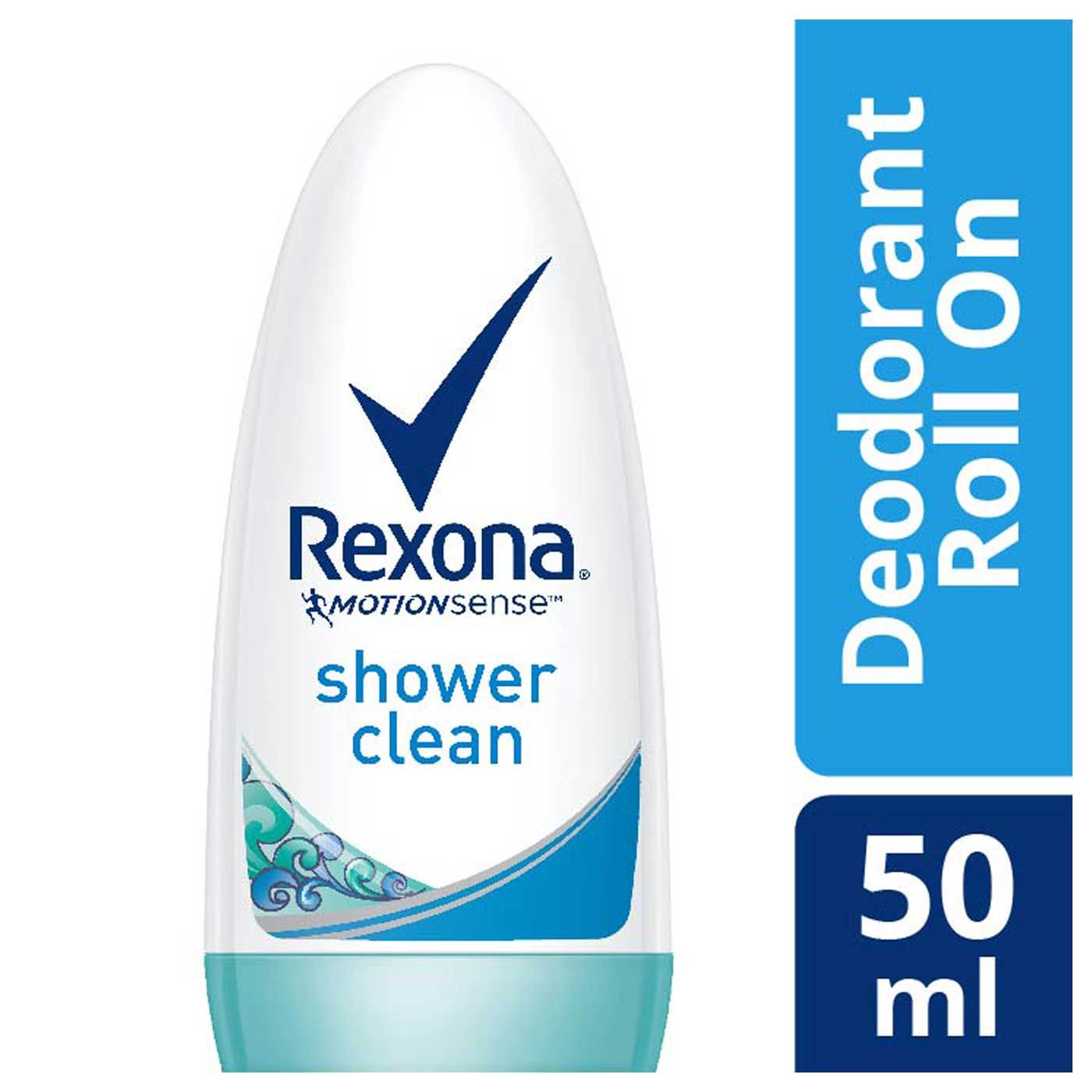 Rexona Women Anti-Perspirant Deo Roll On Shower Clean 50ml - 1