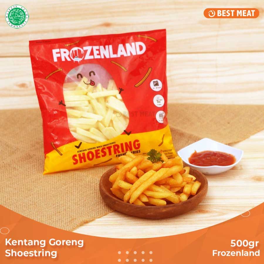 Frozenland Kentang Goreng Shoestring 500 gr - 1