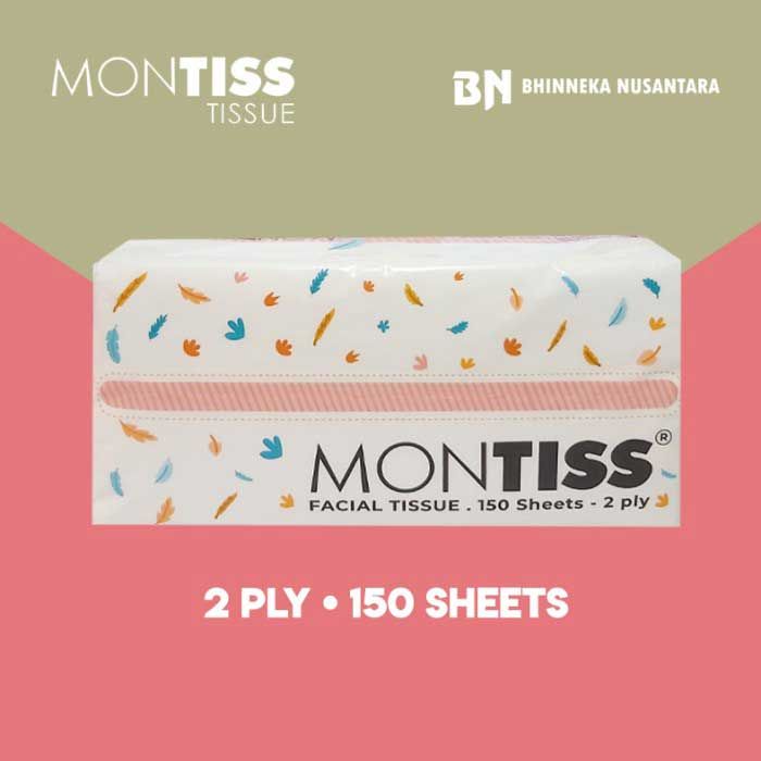 Montiss Facial Tissue 150 Sheets - 1