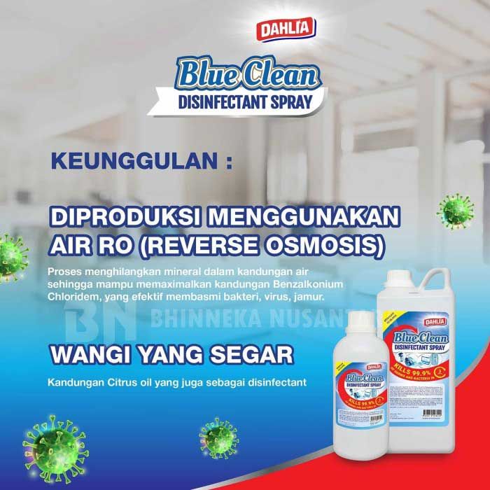 Dahlia Blue Clean Disinfectant Spray Refill [1000 ml] - 2
