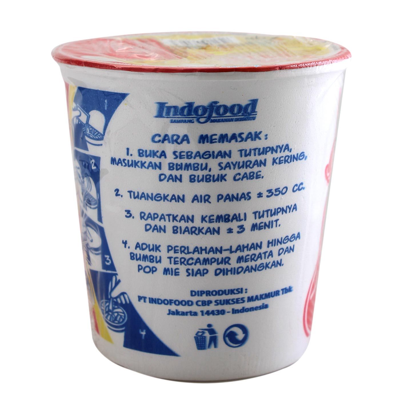 Pop Mie Mie Instant Ayam Bawang Cup 75g - 3