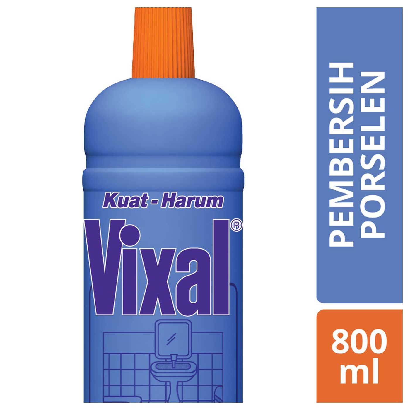 Vixal Pembersih Porselen Biru (800mL) - 1