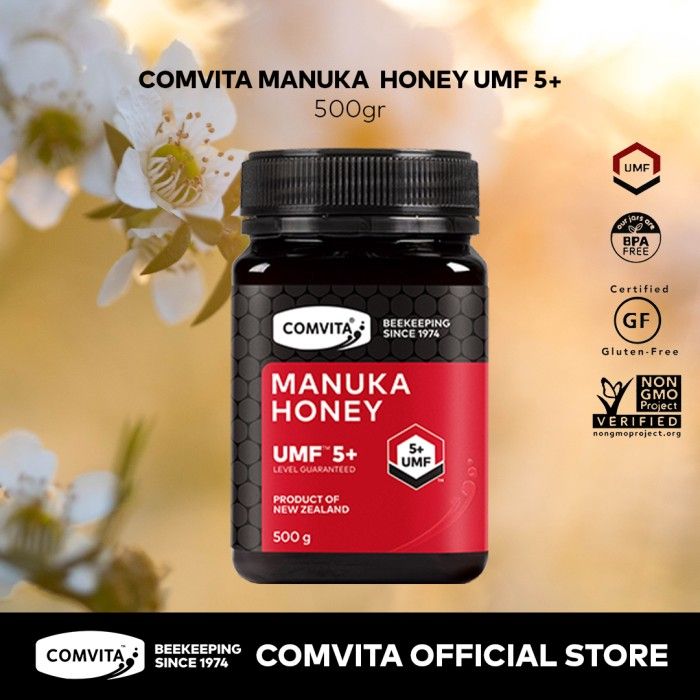 Comvita Manuka Honey Madu Murni Alami UMF 5+ 500 g - 1