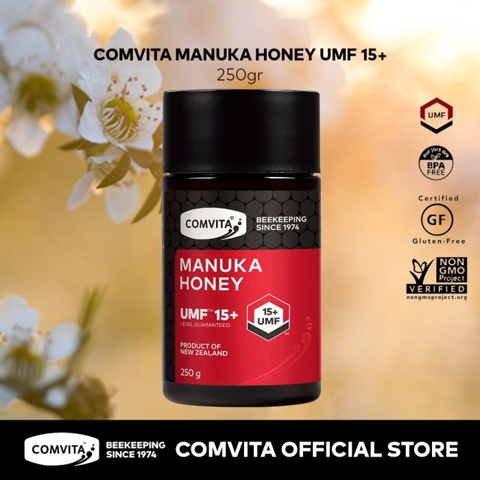 Comvita Manuka Honey Madu Murni Alami UMF 15+ 250 g - 1