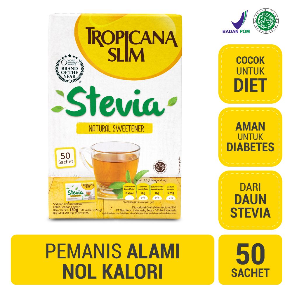 Tropicana Slim Stevia (50 sch) | 2103300125 - 1