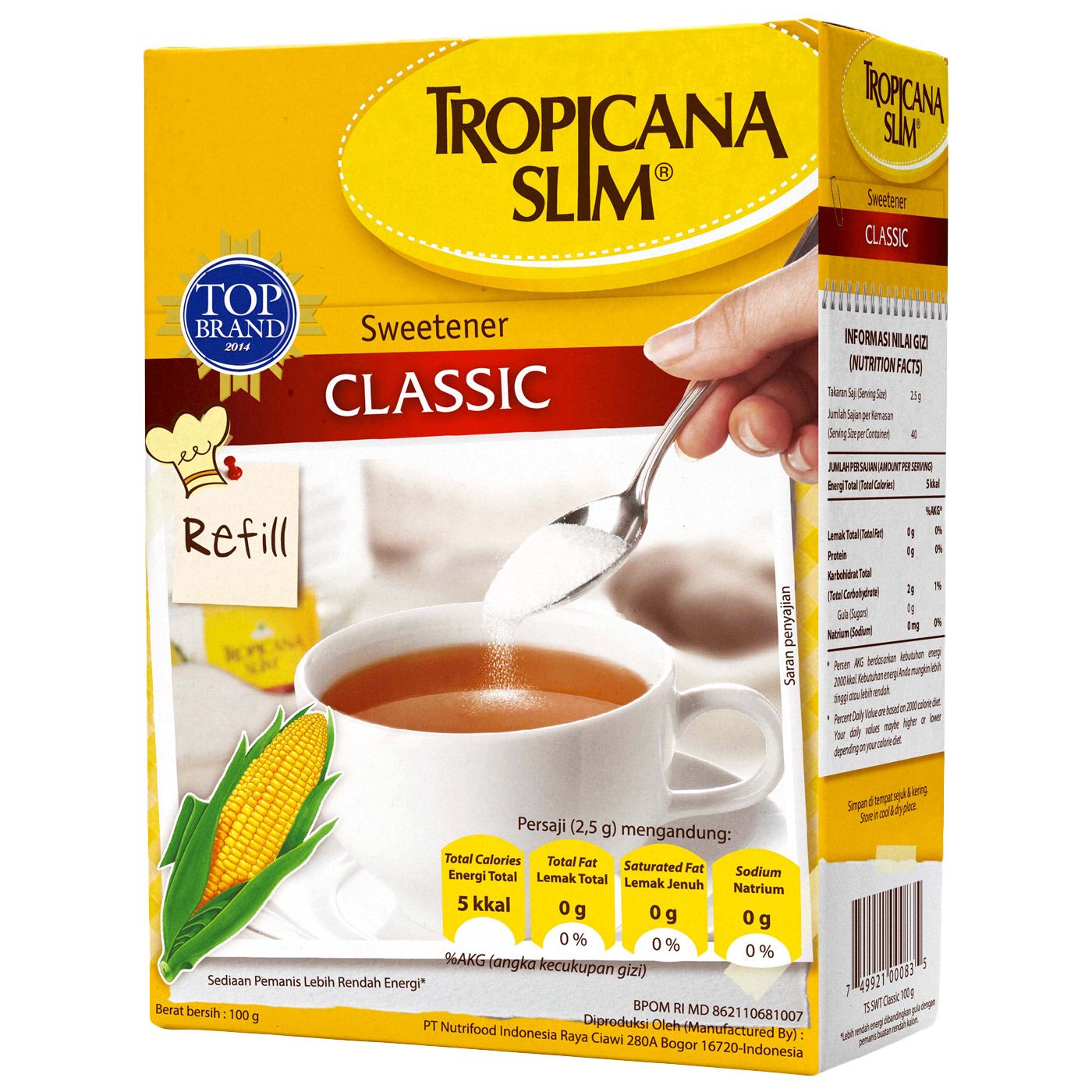 Tropicana Slim Classic (100 sch) | 2102500130 - 2