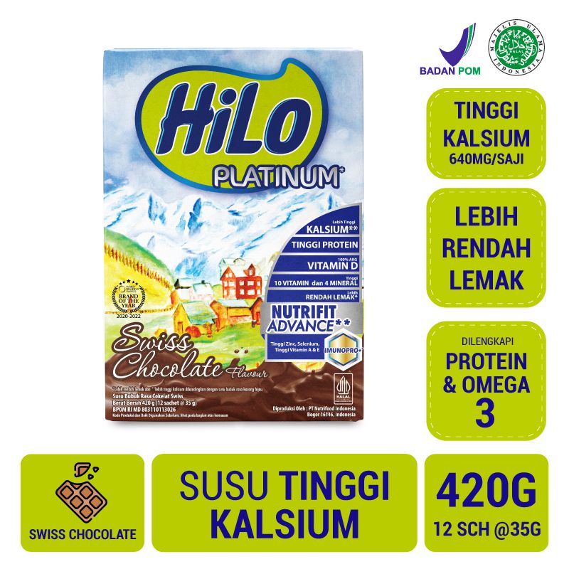 HiLo Platinum Swiss Chocolate 420gr | 2101751112 - 1