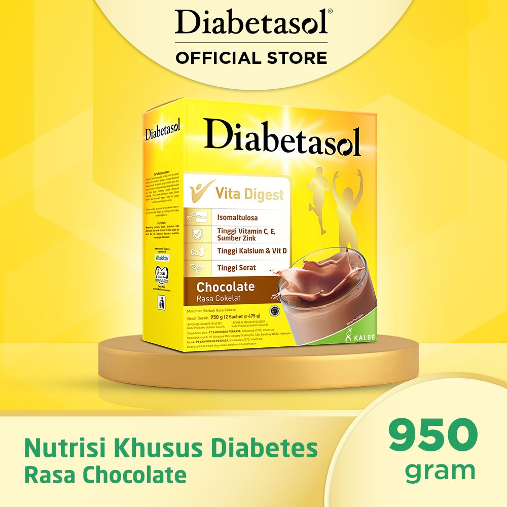 Diabetasol Jumbo Chocolate 950g - 1