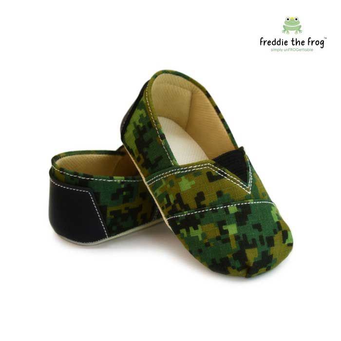 Freddie The Frog Baby Shoes - Prewalker  Whiskey Moccs - 6-9 Bulan - 1