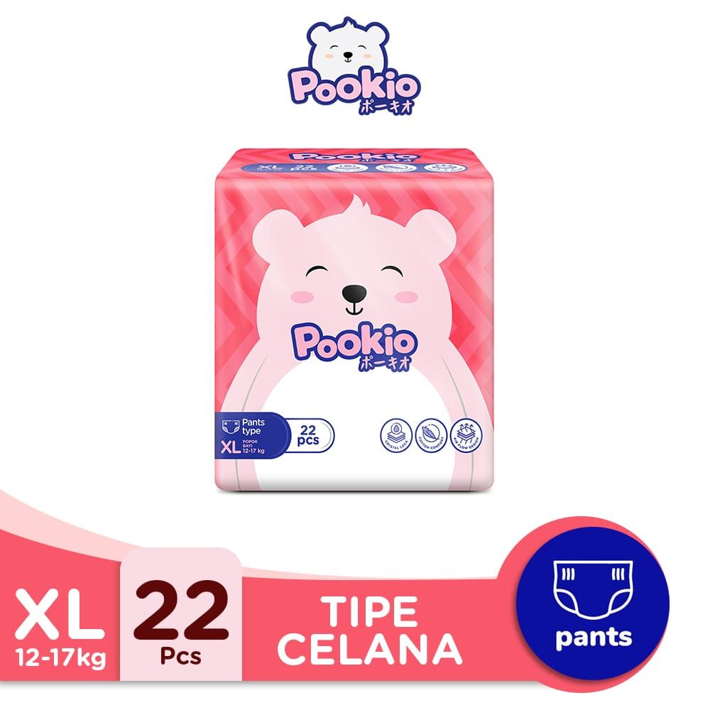 POOKIO Pants Popok Anak Diaper Celana XL22 - 1