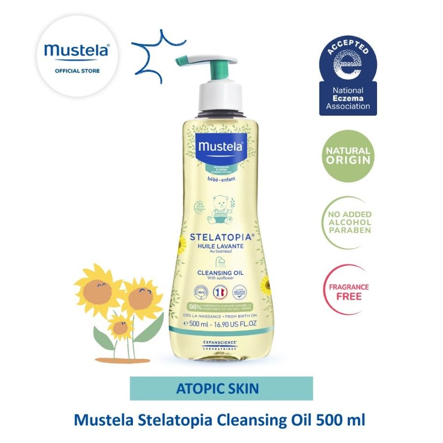 Mustela Stelatopia Cleansing Oil 500ml - 1