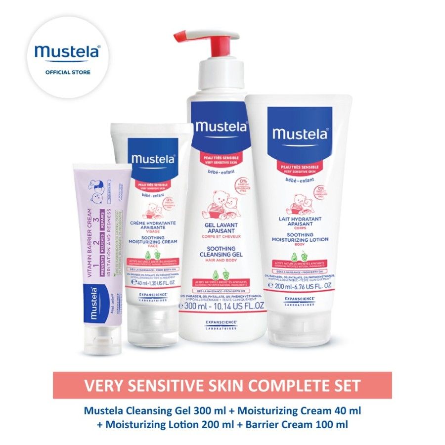 Mustela Very Sensitive Skin Complete Set - 1