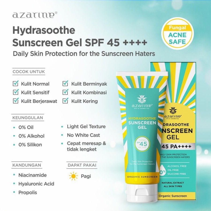Azarine Hydrasoothe Sunscreen Gel - 2