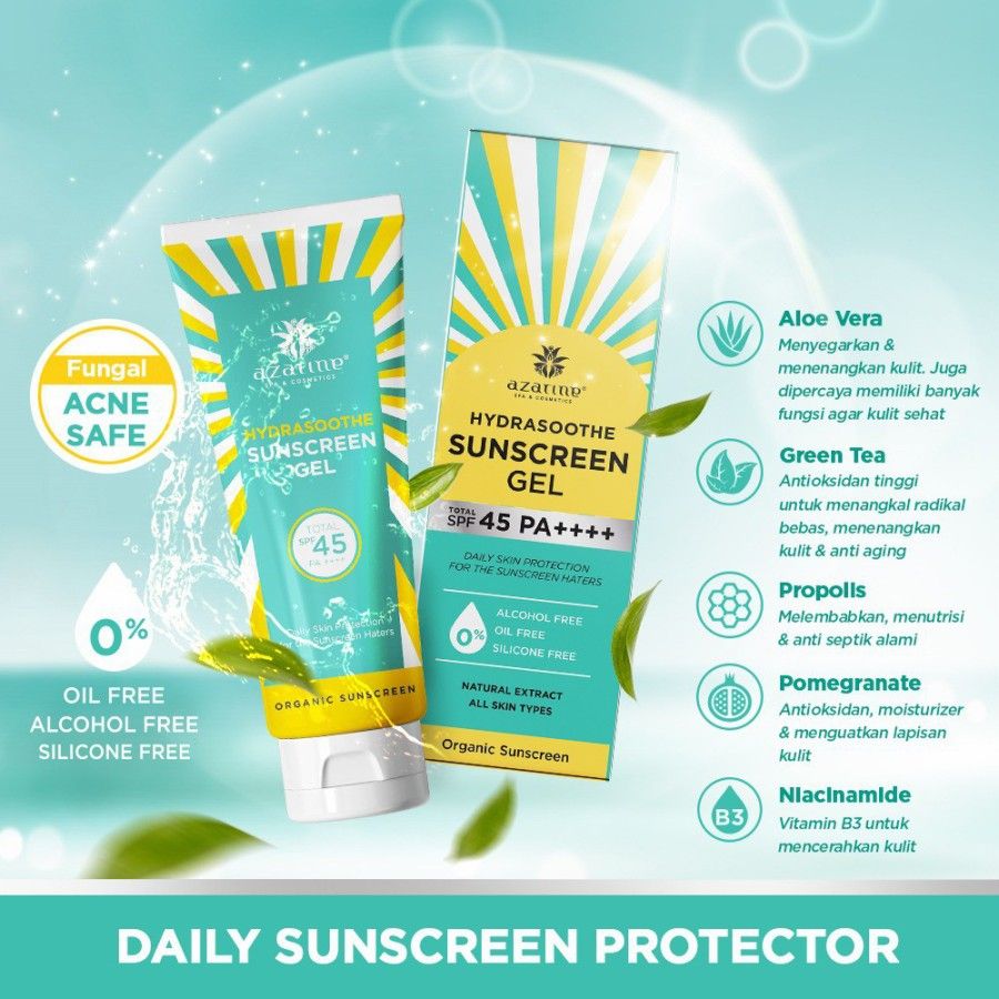 Azarine Hydrasoothe Sunscreen Gel - 3