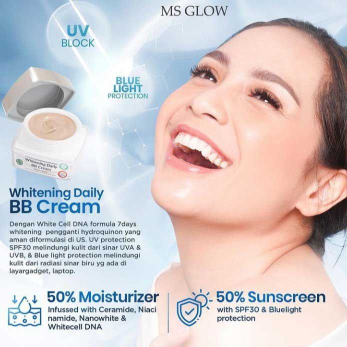 MS Glow Bb Cream Whitening Daily - 3