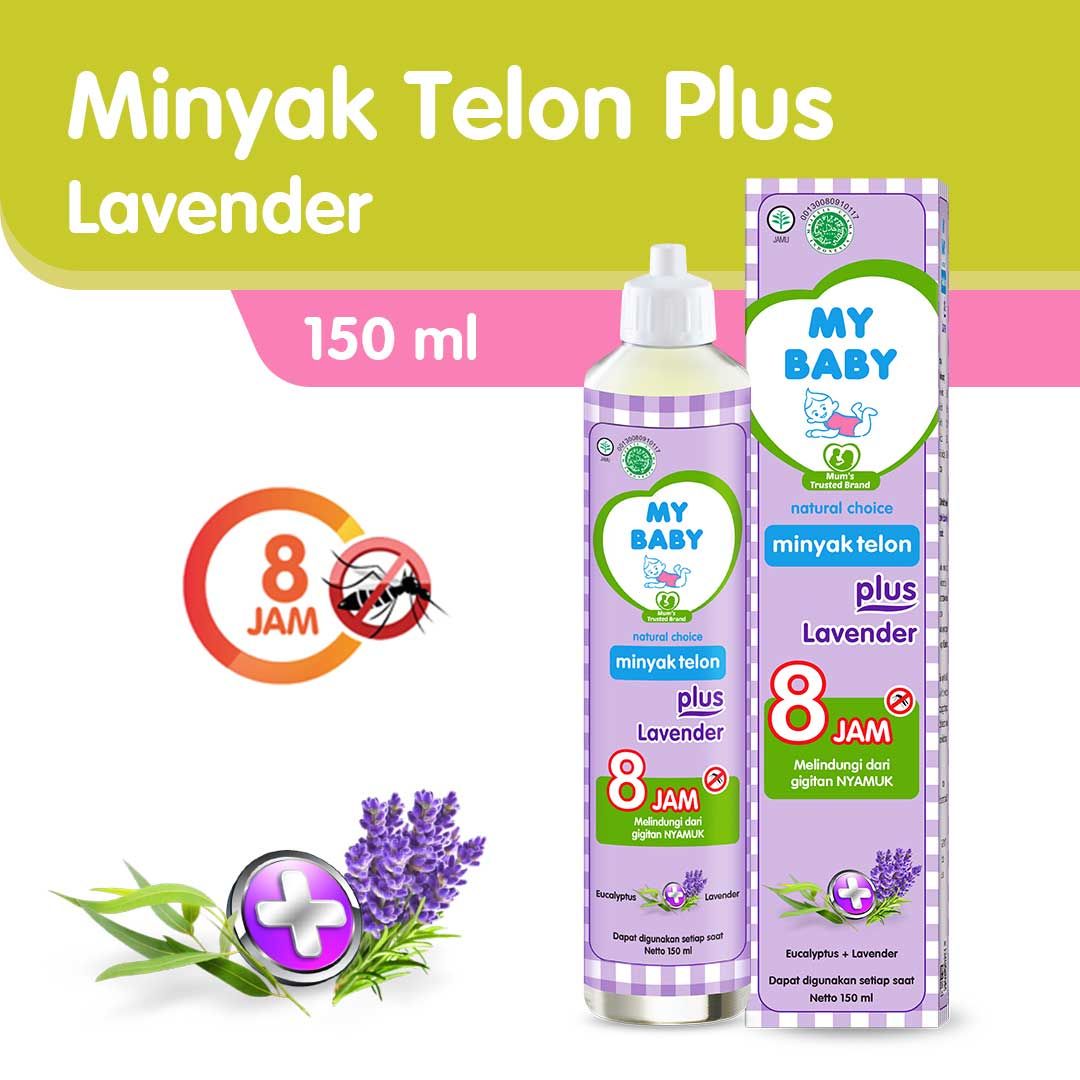 My Baby Minyak Telon Plus Lavender 150ml - 1