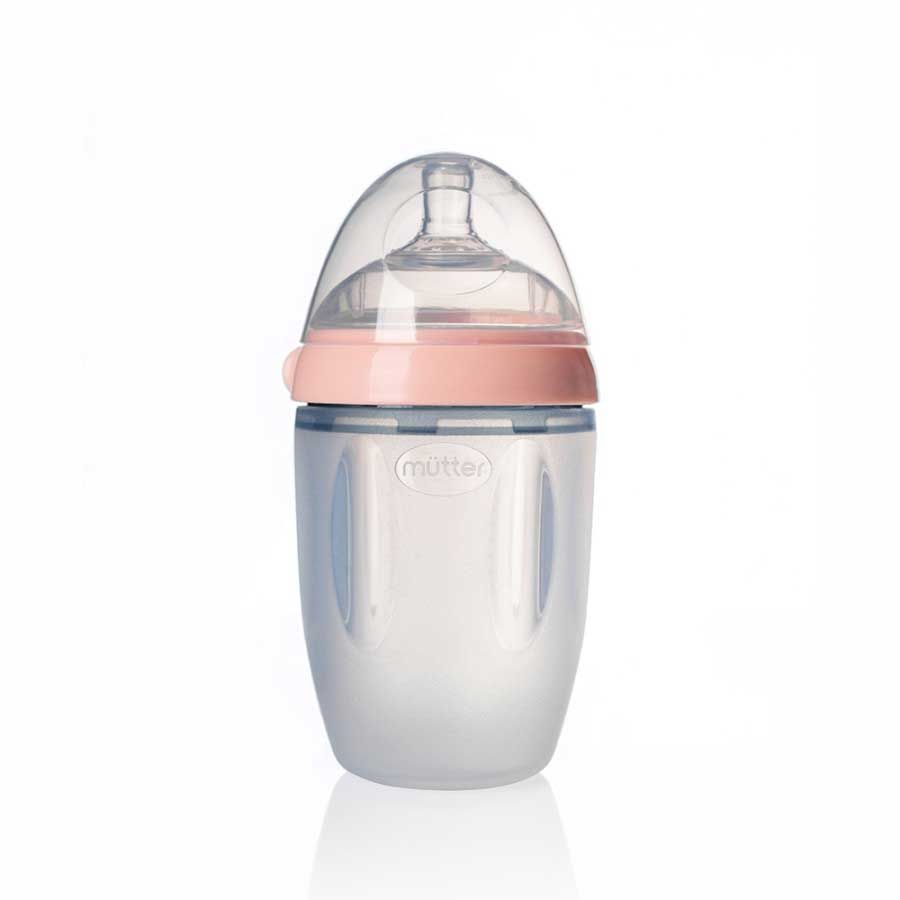 MUTTER Silicone Baby Bottle Botol Bayi Silikon - Baby Bottle Set - 1