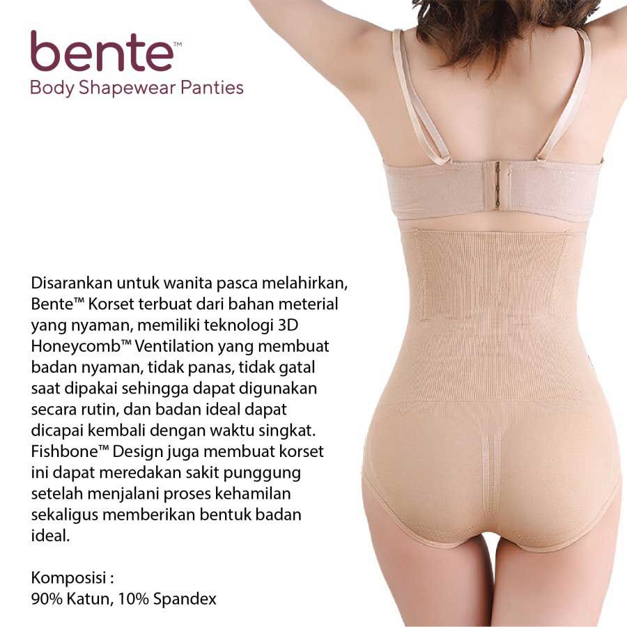 BENTE Body Shapewear Panties Korset Pelangsing Harga & Review / Ulasan  Terbaik di Indonesia 2024