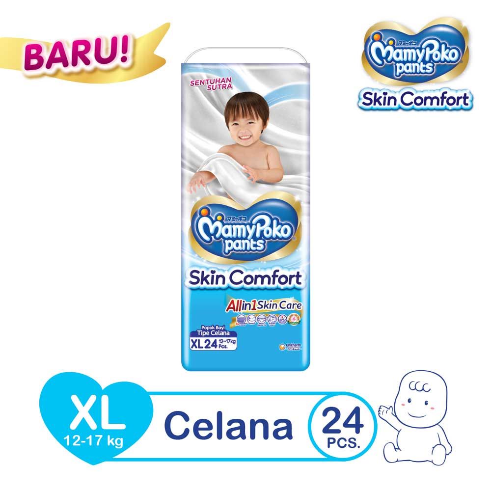 MamyPoko Popok Celana Skin Comfort XL 24 - 1