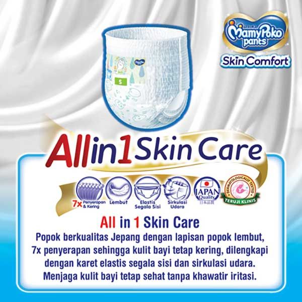 MamyPoko Popok Celana Skin Comfort S 38 - 3
