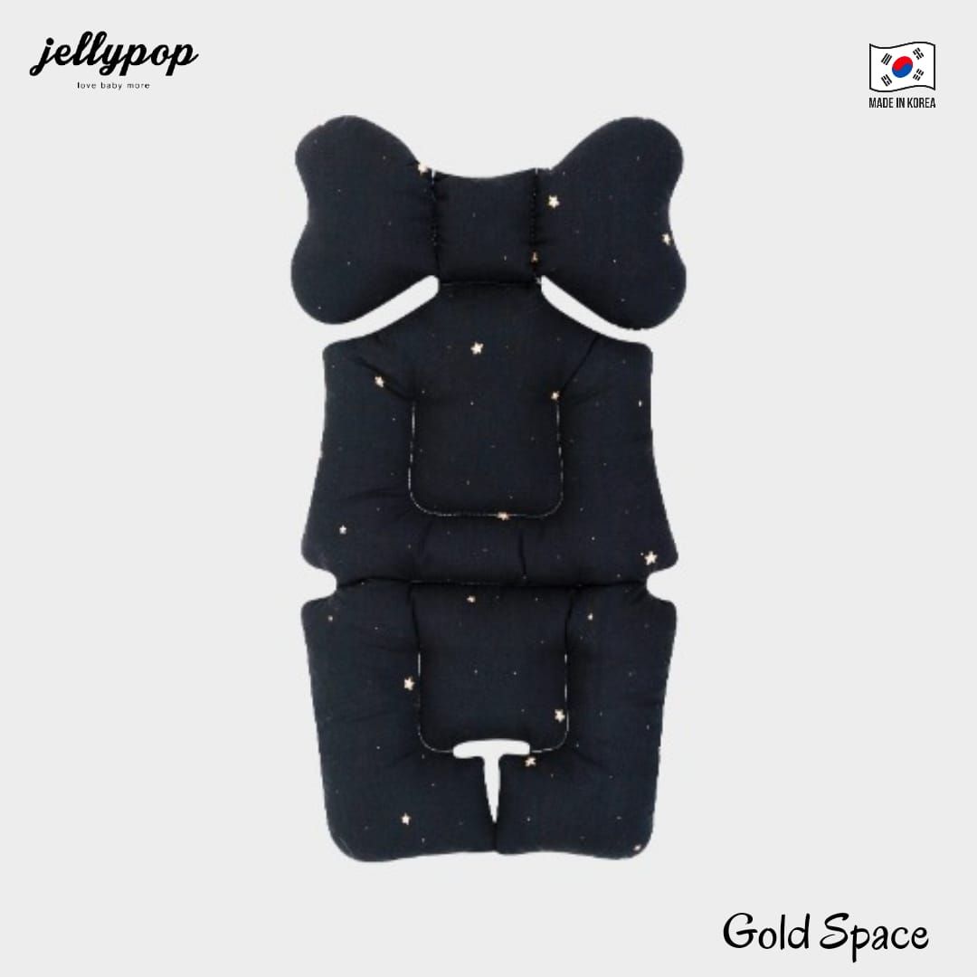 Jellypop Cozy Liner Gold Space - Alas Stroller anak - 1
