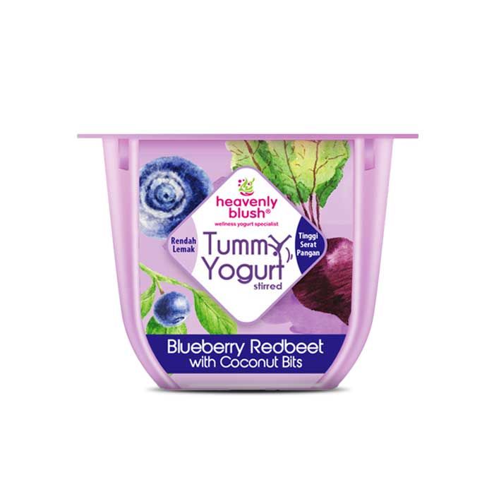 Yogurt Heavenly Blush Tummy Cup Blueberry Redbeet [24 x 80gr] - 3