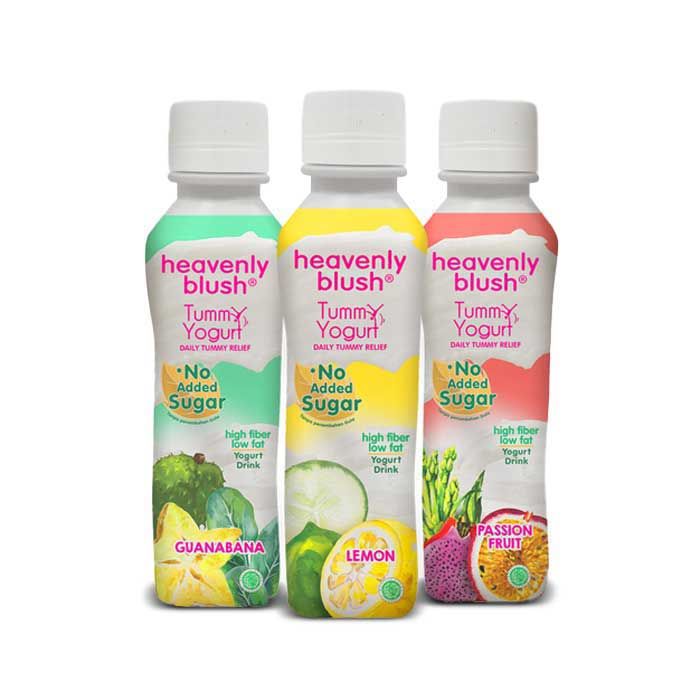 Yogurt Heavenly Blush Tummy Drink Sugar Free Guanabana [12x180ml] - 4