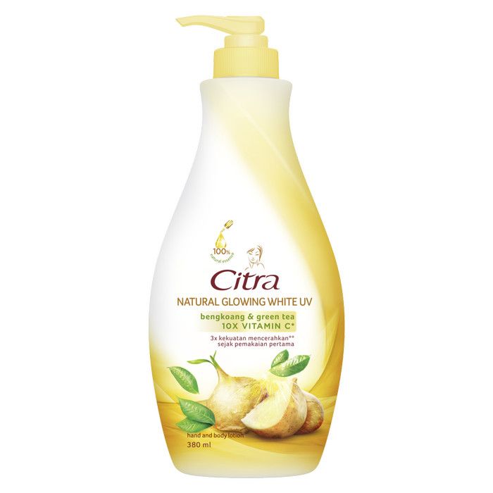 Citra Hand Body Lotion Natural Glow 380Ml - Hand Body Lotion Glowing - 2