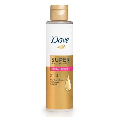 Dove 3 In 1 Super Shampoo Serum 125Ml - 1
