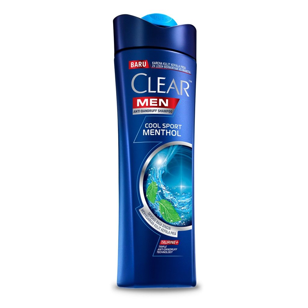 Clear Shampoo Men Cool Sport Menthol 300Ml - 1