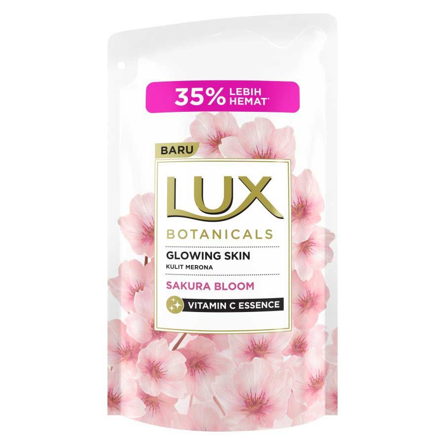 Lux Sabun Cair Sakura Bloom Refill 900Ml - 2