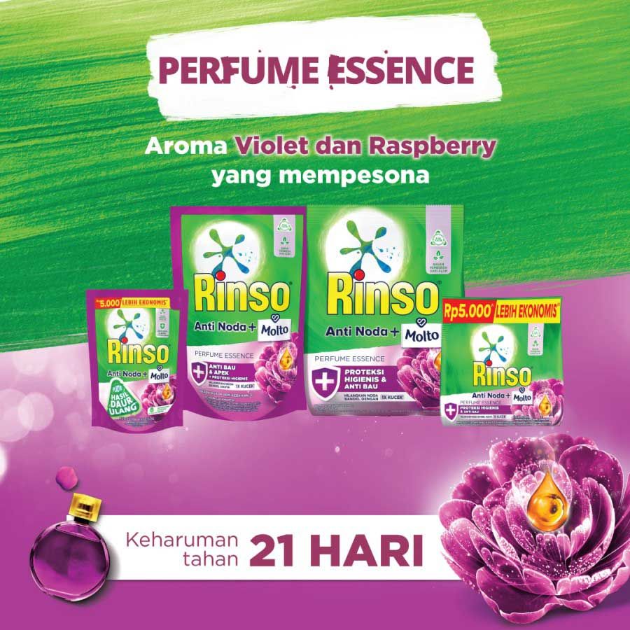 Rinso Molto Perfume Essence Liquid Deterjen Cair 1.65L - 4