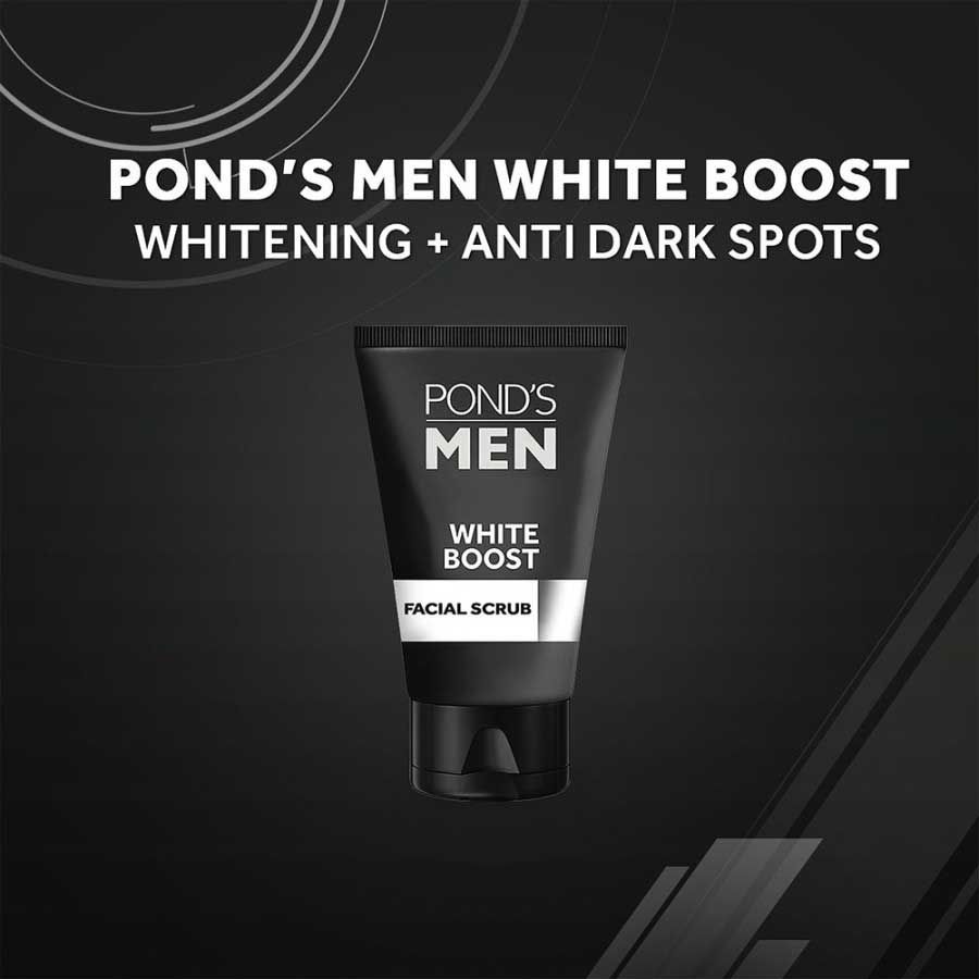 Ponds Men Bright Boost Face Scrub 100G - 5