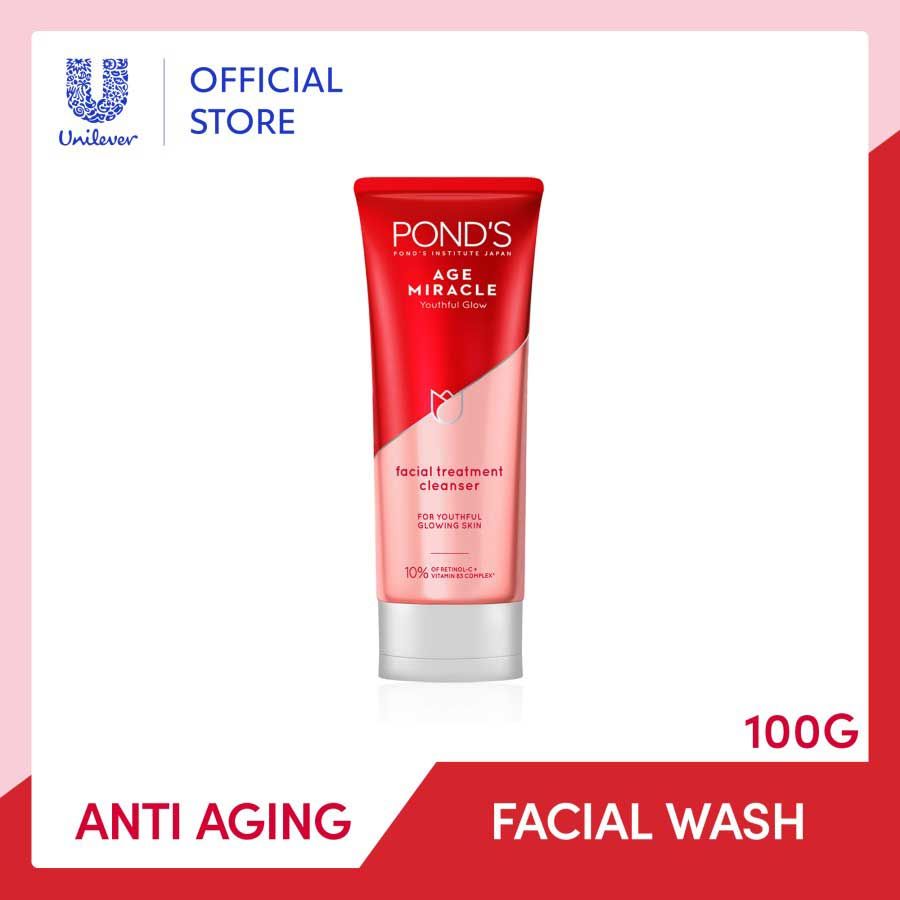 Ponds Age Miracle Facial Treatment Cleanser 100G - 1