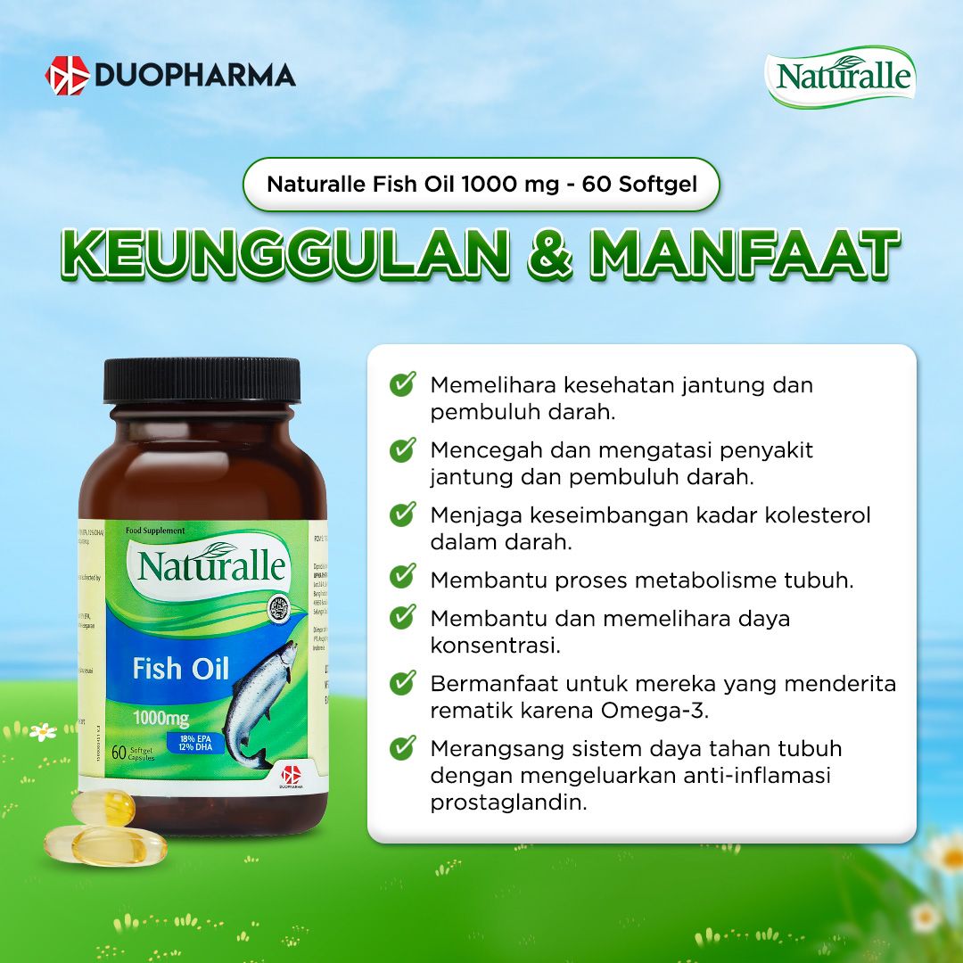 Naturalle Fish Oil 1000mg - 60 Softgel - 2