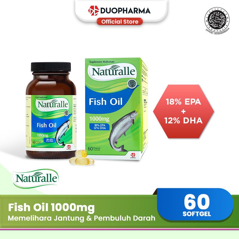 Naturalle Fish Oil 1000mg - 60 Softgel - 1