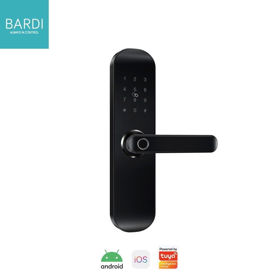 Bardi Smart Home Door Lock Handle RFID-Fingerprint Waterproof IP54 - 2