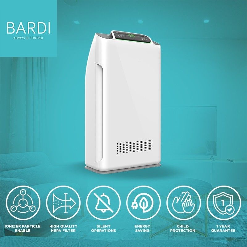 BARDI Smart Air Purifier With HEPA FILTER - Penyaring, Penjernih Udara - 2
