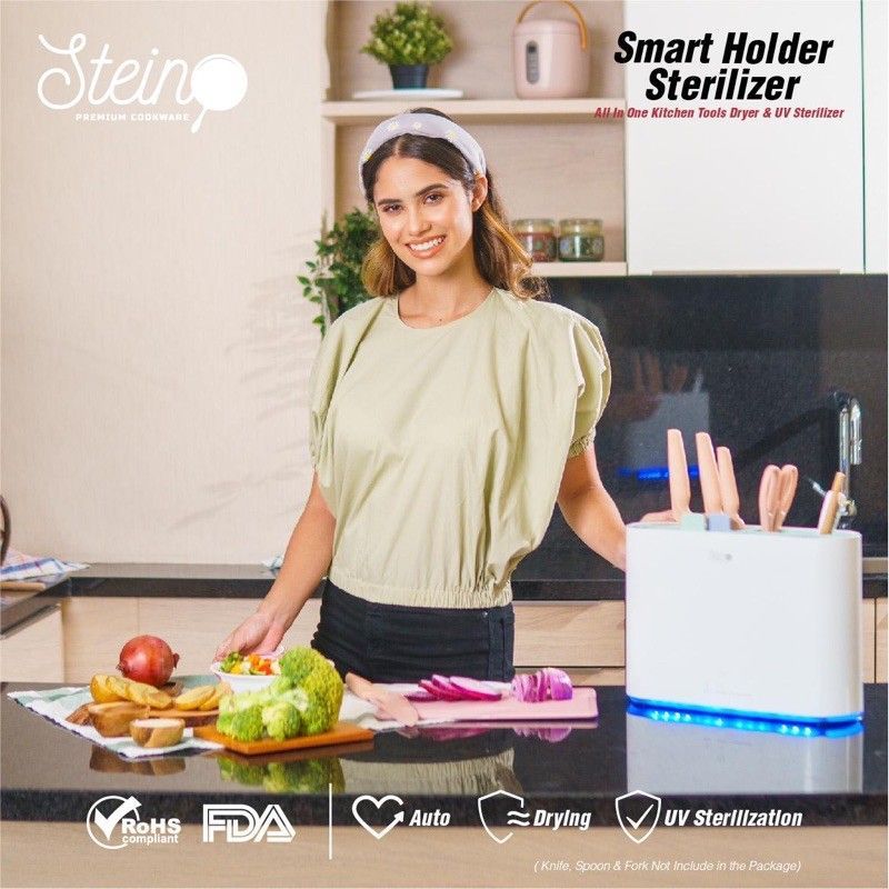 Knife Sterilizer Chopping Board Kitchen Tools Drying Holder Smart