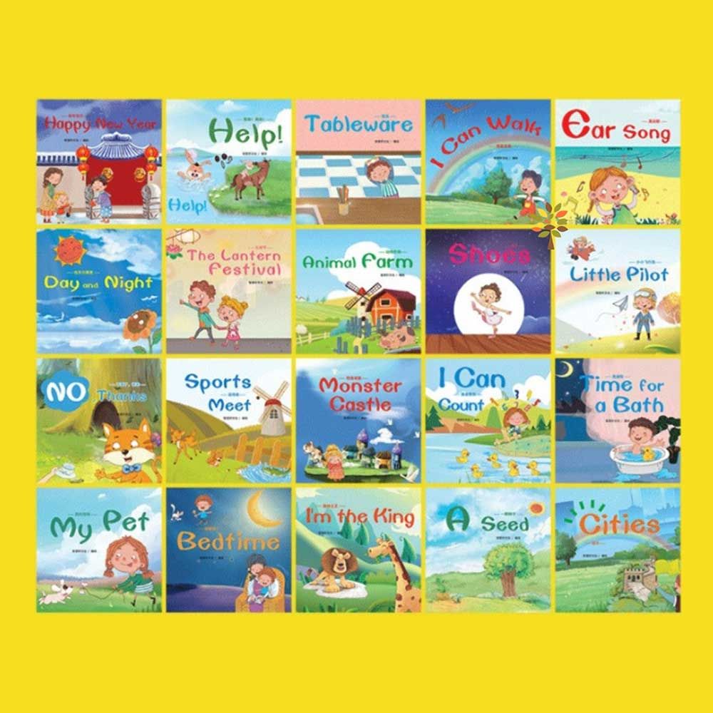 Tinigeek Buku Cerita Anak Bergambar Buku Cerita Bahasa Inggris Belajar Bahasa Inggris untuk Anak - 1
