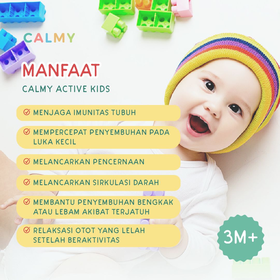 Calmy Paket - 3x30ml Jaga Kesehatan Bayi&Anak-anak - 4