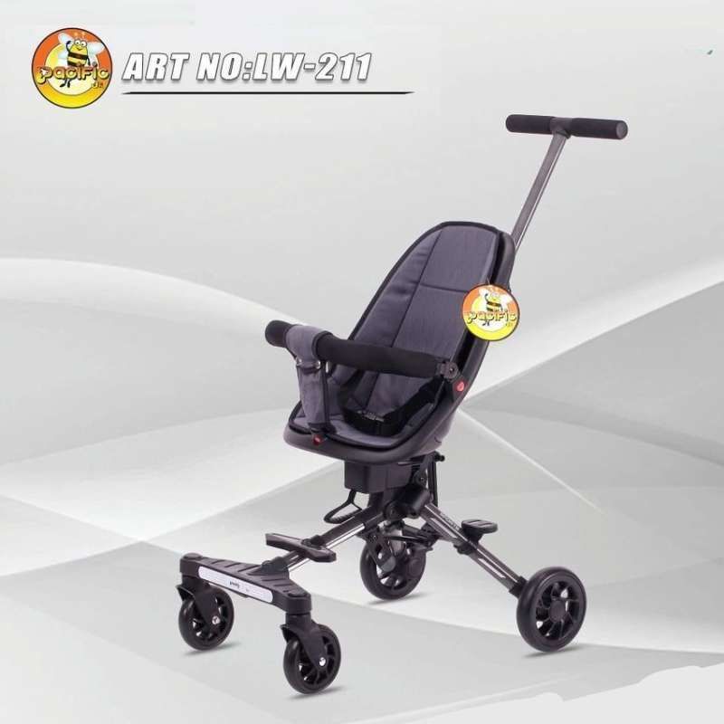 Pacific Magic Stroller Anak Bayi Balita Kursi Dorong Stroler Anak LW211 SNI Blue - 1